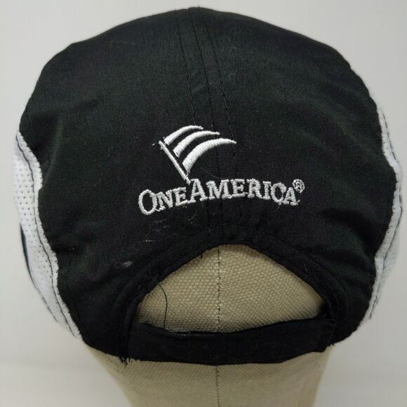 Indy 500 Festival One America Mini Marathon Embroidered Strapback Hat Checkered - Picture 7 of 10